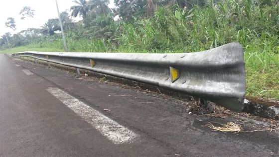 Customized Size Guardrail End Galvanized Guardrail Fish Tail End for Outdoor Security