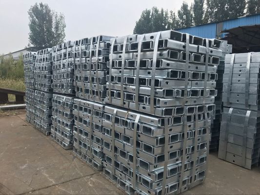 ISO9001 2000 Certified Hot Dip Galvanized Zinc Steel Highway Guardrail Post and Spacer