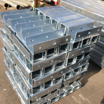 Highway Guardrail Spacer Galvanized Zinc Coated U Channel for Strong Support System