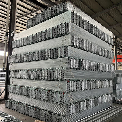 AASHTO M-180 W Beam Galvanized Steel Guardrail Customized for Highway Traffic Barrier