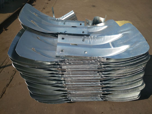 Fishtail Terminal End Q235 Q345 Steel Guard Rail for Highway Guardrail Customized Size