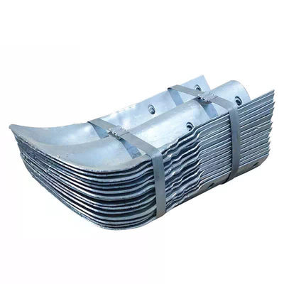 Customized Galvanized and Powder Coated Fishtail Terminal End for Highway Guardrail