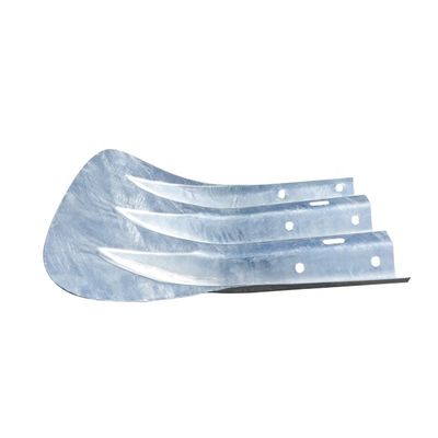 Customized Galvanized and Powder Coated Fishtail Terminal End for Highway Guardrail