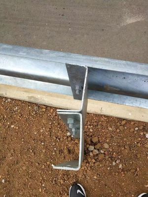 Highway Guardrail Hot Dip Galvanised U Post and U Spacer for Roadway Safety Hot Dip Galvanised