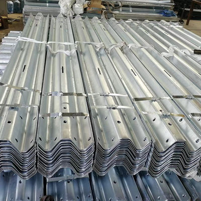 Hot Galvanized and Cold Rolled Technology Galvanized Highway Guardrail Rails Rail Guards