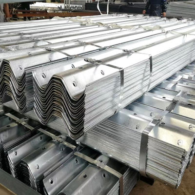 Highway Guardrail End Wings with Wave Shape and Galvanized and Powder Coated Finish