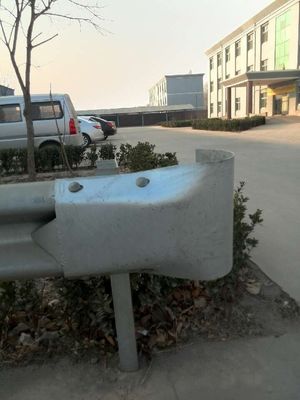 ISO9001 2000 Certified W-beam Galvanized Guardrail Rounded Terminal End for Highway
