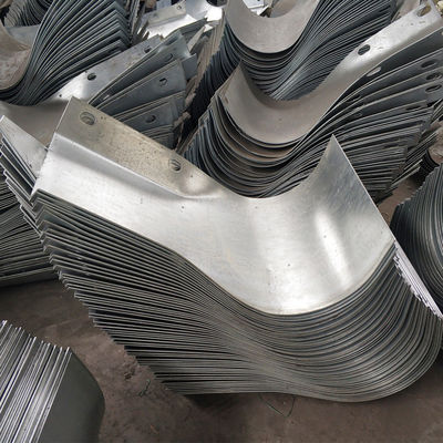 Rounded Terminal End for Galvanized Highway Guardrail Barrier on Roads and Highways
