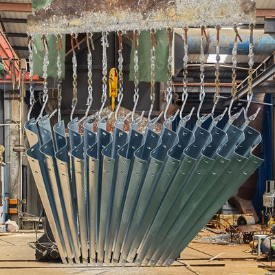 Hot Galvanized Cold Rolled Technology Customized W Beam Highway Guardrail Traffic Barrier