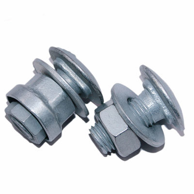 Multi-application Crowd Control Stanchion Long Shank Eye Bolt with Nut and Washer
