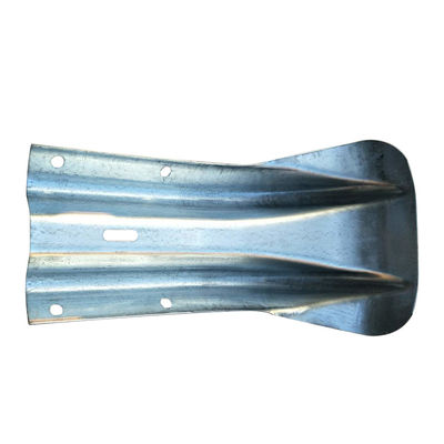 Highway Guardrail Steel Fishtail Terminal End with Galvanized and Powder Coated Finish