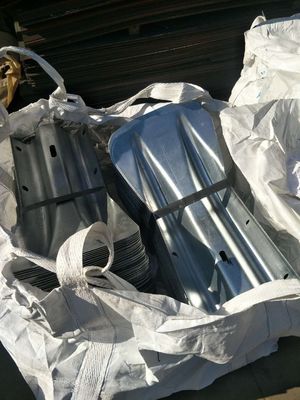 W Beam Highway Guardrail Steel Fishtail End for Road Protection in Customized Size