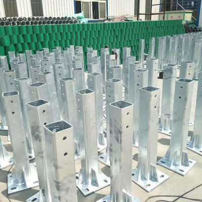 Hot Dipped Galvanized Flange Post for Hot Dip Galvanized Guardrail Part Barrier