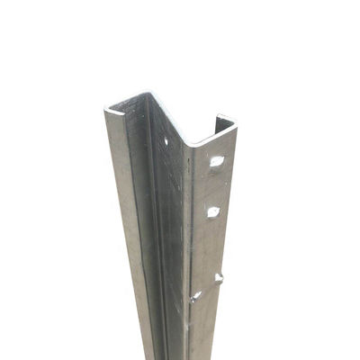 Q235 AASHTO M-180 Galvanized Highway Guardrail Part Barrier Z Post for Traffic Safety
