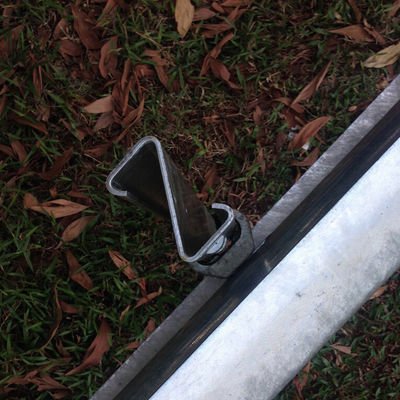 Q235 AASHTO M-180 Galvanized Highway Guardrail Part Barrier Z Post for Traffic Safety