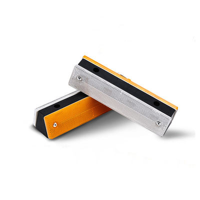 Highway Safety Warning Post with Yellow Reflective Marking Hot-dipped Galvanized