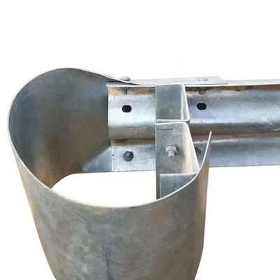 Round End Steel Fishtail Terminal for Roadway Safety Applications and Projects