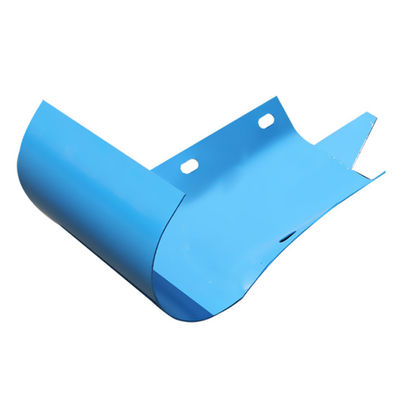 Roadway Safety Terminal End Guardrail Steel Round End 100*100*20 for Road Construction