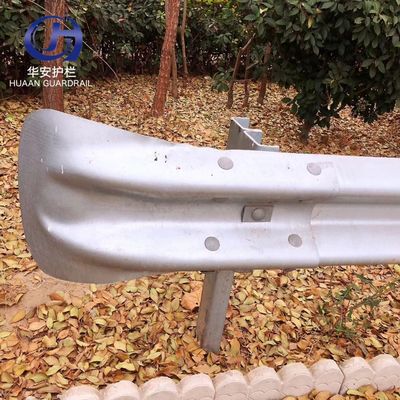 Crowd Control Barrier Fence W Beam Guardrail Beam Dimensions Fishtail Terminal End
