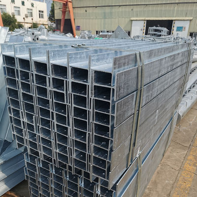 Highway Guardrail H Posts for Road Traffic Safety Customized and Hot Dipped Galvanized