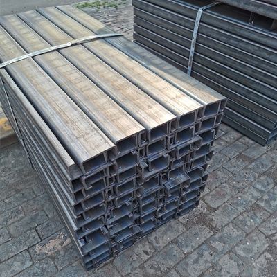 Highway Guardrail Support C Posts with Customized Colors and Anti-corrosion Coating