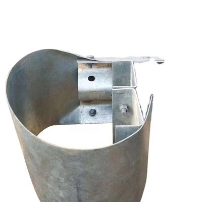 Materials Anti-corrosion Guardrail End Wings for Customized Steel Buffer Terminal End