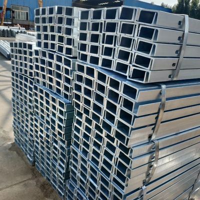 Highway Guardrail U Channel Post Hot Dipped Galvanized for Crowd Control Barrier Fence