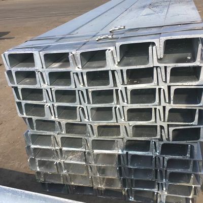Hot Dipped Galvanized U Channel Shape Guardrail Post for Crowd Control Barrier Fence
