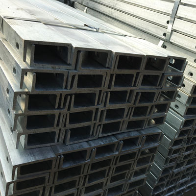 Hot Dipped Galvanized U Channel Shape Guardrail Post for Crowd Control Barrier Fence