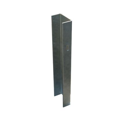 Hot Dipped Galvanized U Type Post ISO9001 2008 Certified and Customizable for Needs