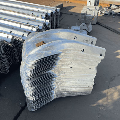 Anti-corrosion Steel Fishtail Terminal End for AASHTO M180 Standard Highway Guardrail