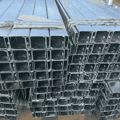 Customized Size Hot Dip Galvanized Stainless Steel C Post for Highway Guardrail