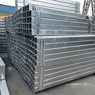 4x4 Galvanized Square Pipe Metal Fence Post for Traffic Road Barrier at Affordable