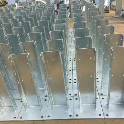 Galvanized and Powder Coated U Type Steel Fence Post for Customized Highway Guardrail
