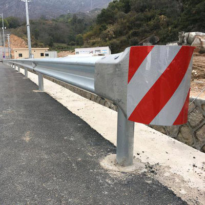 Galvanized Highway Guardrail AASHTO Standard Round End with Stainless Steel Material