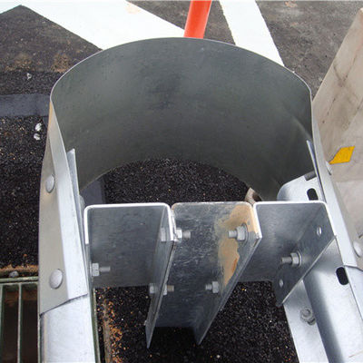 Hot Dipped Galvanized Steel Q235 Q345 Guardrail U Type Post for Road Traffic Safety