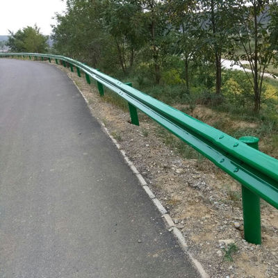 Highway Curved Bending Guardrail Galvanized Steel Road Barrier for Traffic Safety