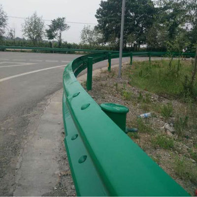 ISO9001 2008 Certified Traffic Barrier Stainless Steel Highway Curved Bending Guardrails