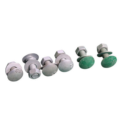Convenient Q235 Q345 Steel Bolt And Nut For Multi-application Crowd Control Stanchion