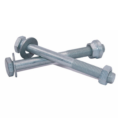 Convenient Q235 Q345 Steel Bolt And Nut For Multi-application Crowd Control Stanchion