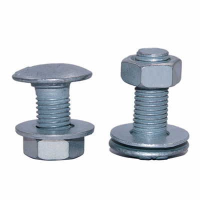 Convenient Q235 Q345 Steel Bolt And Nut For Multi-application Crowd Control Stanchion