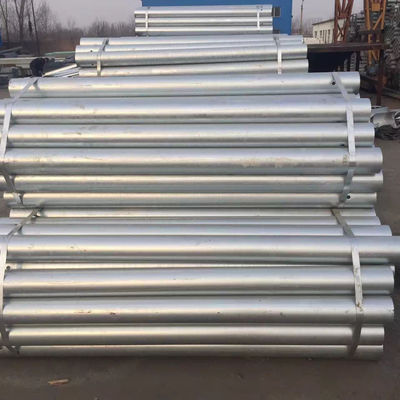 Roadway Safety Steel Guardrail Round Post with Anti-corrosion Treatment