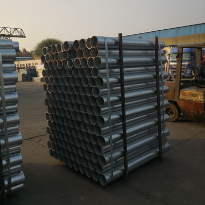 Roadway Safety Steel Guardrail Round Post with Anti-corrosion Treatment
