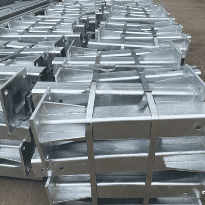 Anti-corrosion Galvanized Metal Flange Post for Roadway Safety and Reliability