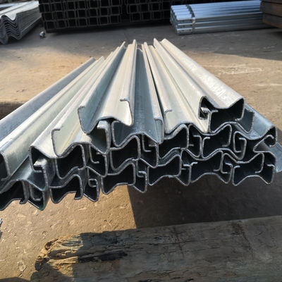 Customized Hot Dip Galvanized Metal Sigma Steel Post for Highway Guardrail