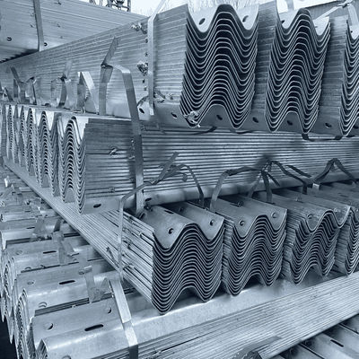 Q235B Q345B Steel Highway Security Barrier with Hot Galvanized Cold Rolled Technology