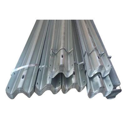Road Traffic Safety Highway Guardrail with Customized Color and Buffer End Wings