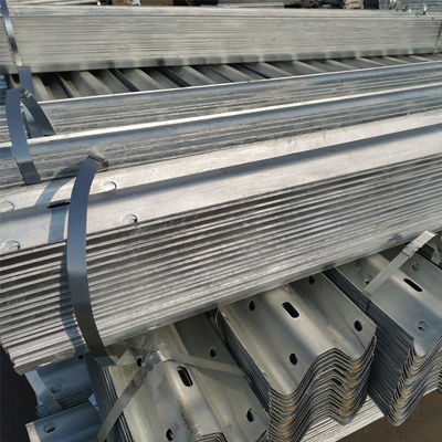 AASHTO M-180 Standard Highway Guardrail with U Post and U Spacer Exported to Angola