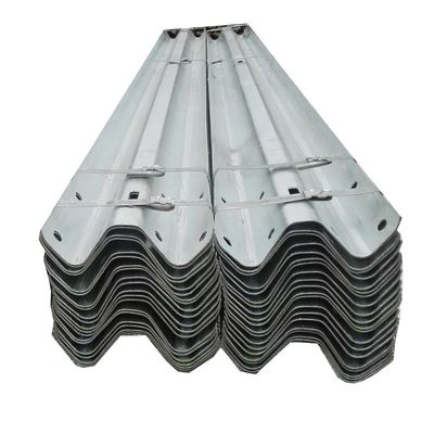Hot Galvanized Cold Rolled 600G/M2 Steel Outdoor Security Highway Safety Guardrail