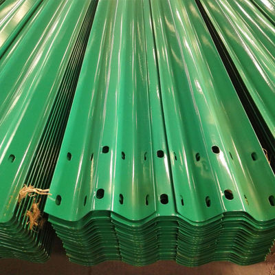 Customized Stainless Steel W Beam Highway Guardrail for High Intensity Galvanization